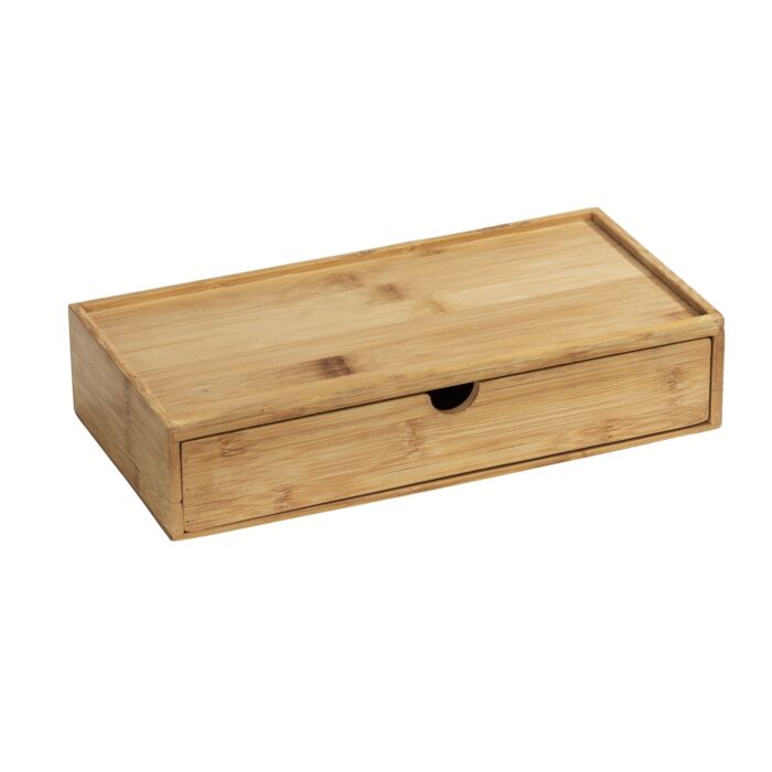 Box mit Schublade Terra aus Bambus