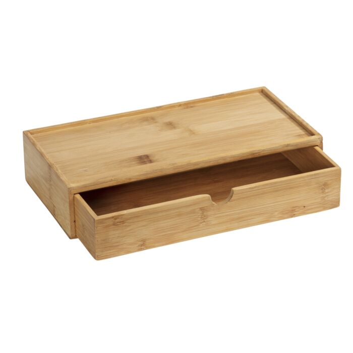 Box mit Schublade Terra aus Bambus