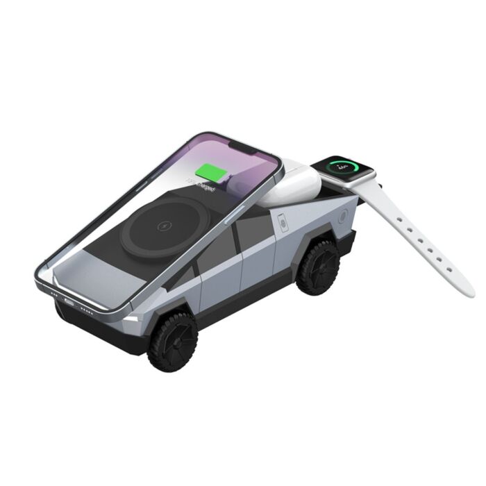 CYBERDOCK Ladegerät kabellos Qi2 im Pickup-Design