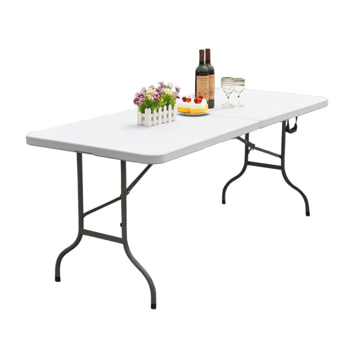 Table de fête pliable, combinable, blanc
