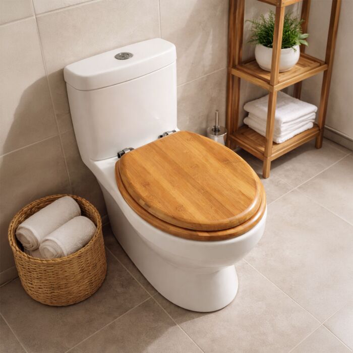 Abattant de WC Premium bambou