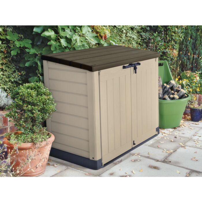 Armoire de jardin en matière synthétique main product photo