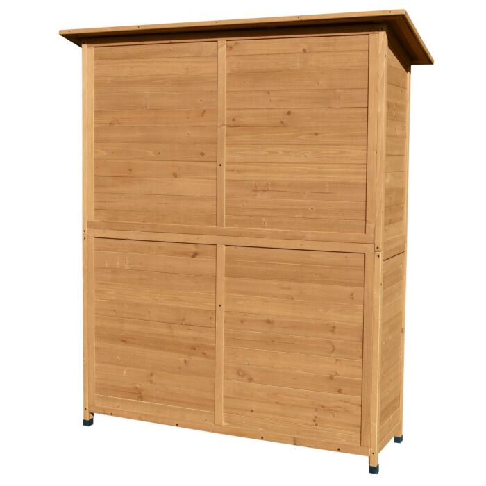 Geräteschrank aus Fichtenholz