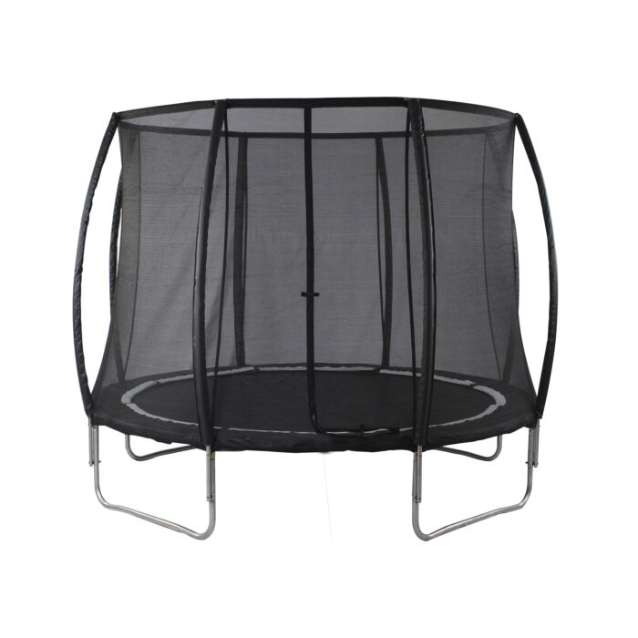 Trampolin schwarz mit 4 standfesten Beinen main product photo