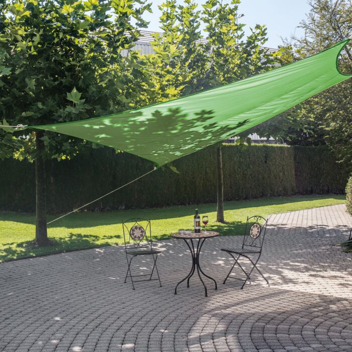 Sonnensegel quadratisch 3.6m gewoben kaufen  Lehner Versand