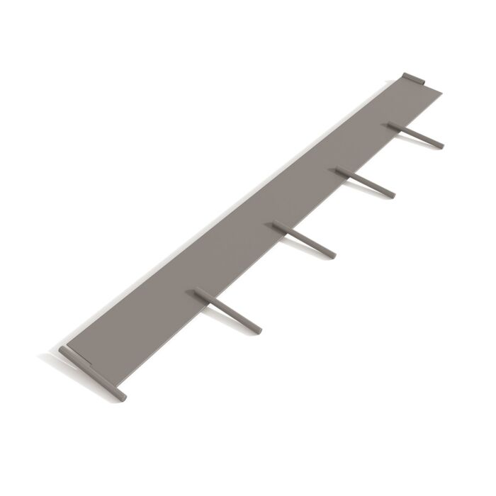 Bordure de plate-bande en métal, lot de 10 à 100 cm