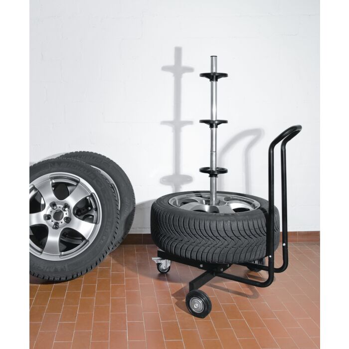 Support pour roues / pneus 13"-19" pouces pliable
