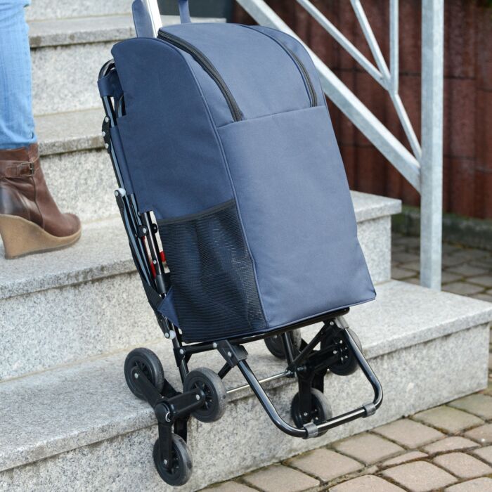 Einkaufstrolley mit Sitz