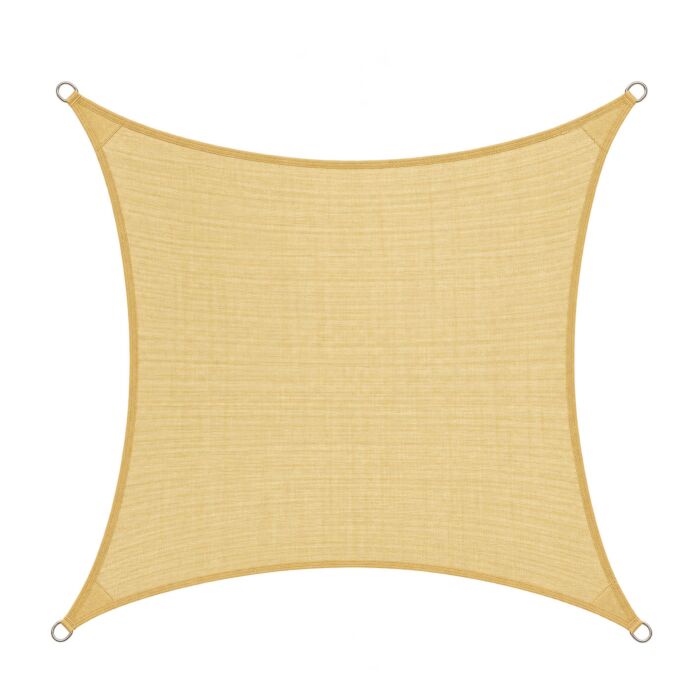 Voile d'ombrage carré 3.6 perméable à l'air
