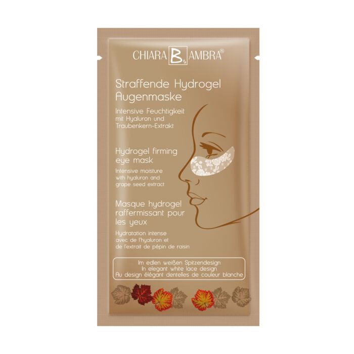 3 masques "dentelle" Hydrogel pour le contour des yeux