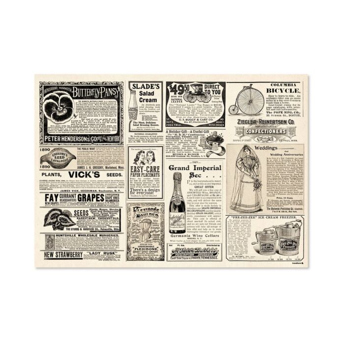 Sets en papier Newspaper