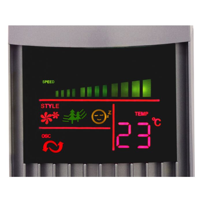 Trisa Turmventilator Fresh Breeze silber