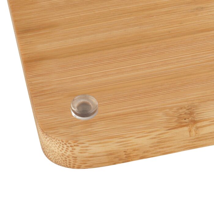 Plaque de recouvrement en bambou avec rainure