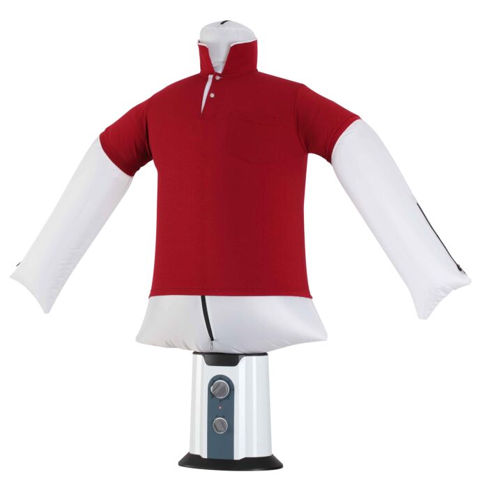 Machine à repasser chemises et pantalons, avec sèche-chaussures