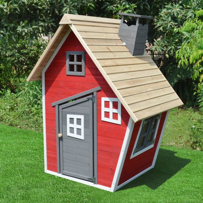 Holz Spielhaus Gretel Gunstig Lehner Versand