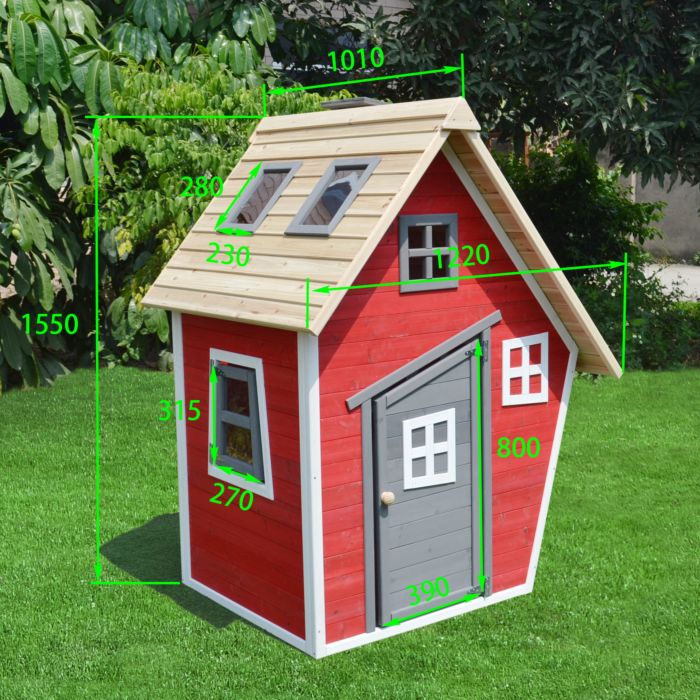Holz Spielhaus Gretel Gunstig Lehner Versand