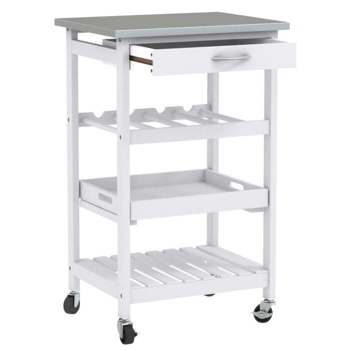 Küchenwagen Tina 76x47x37 cm, weiss main product photo