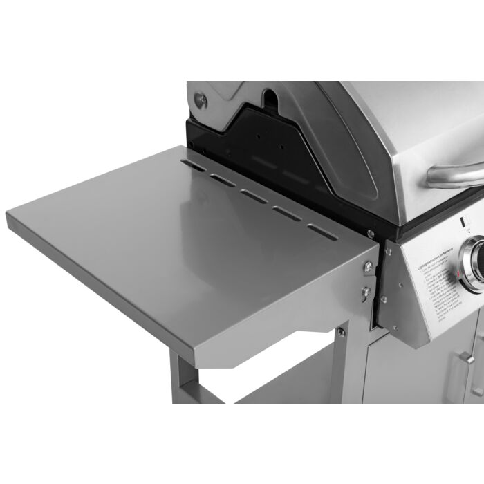 Edelstahl Gasgrill mit 3 Brennern