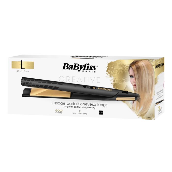 Fer à lisser BaByliss Gold Ceramic