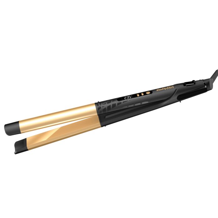 Fer à lisser & à boucler 2-en-1 BaByliss Gold Ceramic