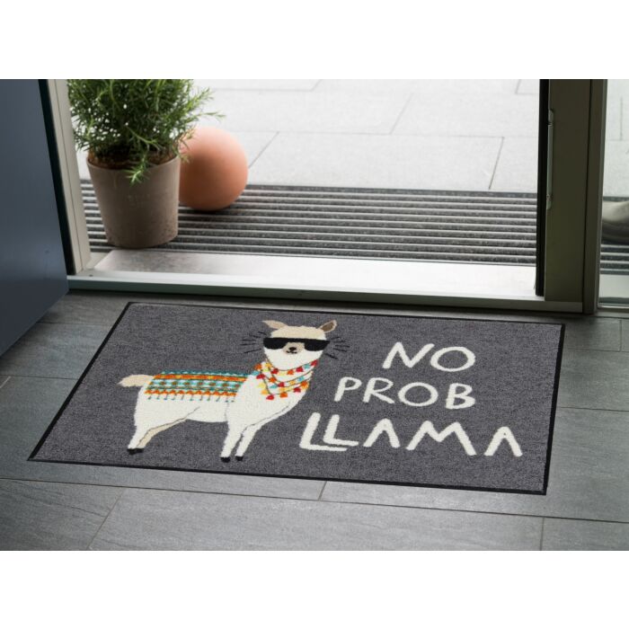 Türvorlage No Prob Llama 50x75cm