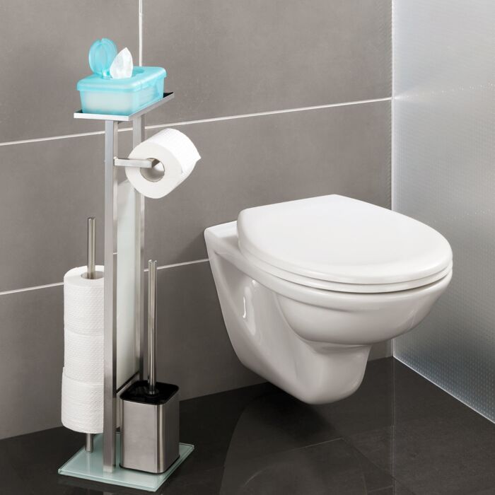 Stand-WC-Garnitur 4in1