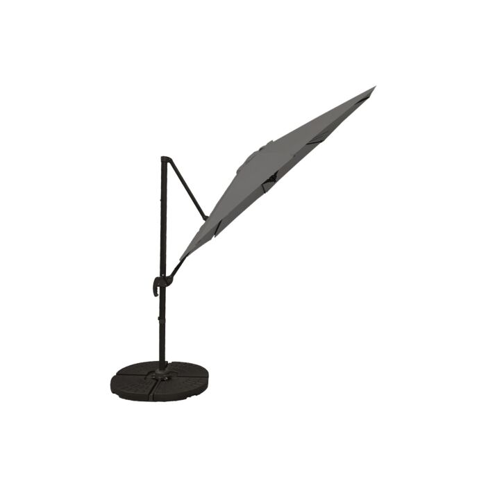 Ampelschirm D3 mit Sockel, UV50+