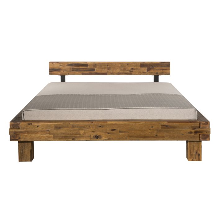 Image of modular Bett Gremio Akazie massiv, 160x200 cm bei Lehner Versand Schweiz