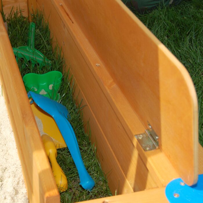 Banc avec compartiment à jouets pour bac à sable Mickey main product photo