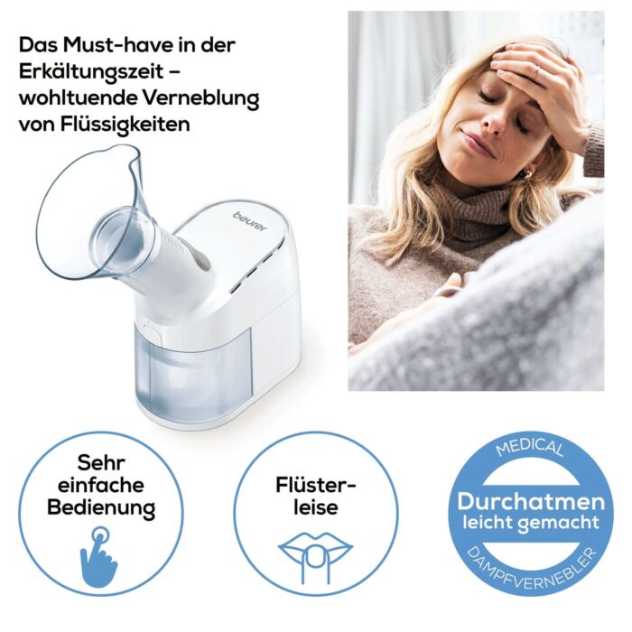 Inhalateur Beurer blanc