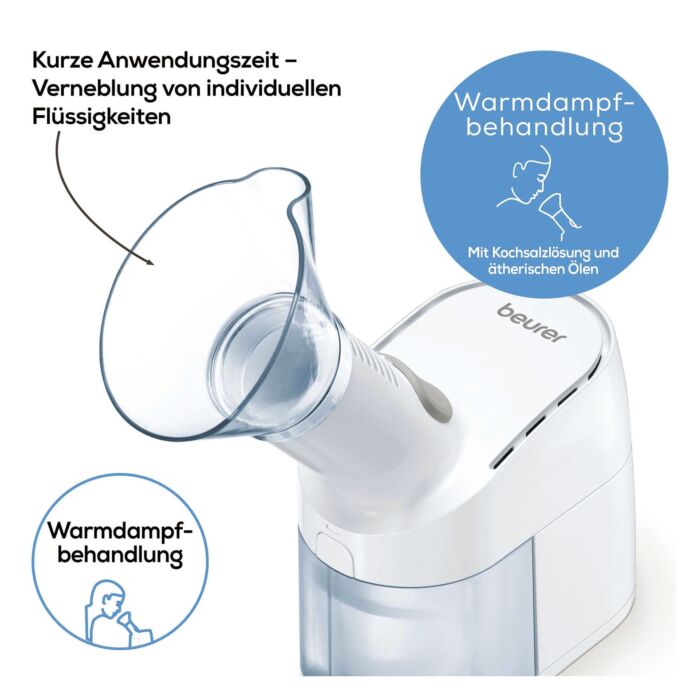 Inhalateur Beurer blanc