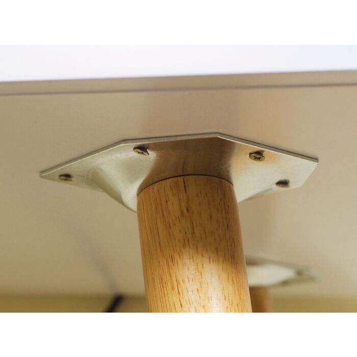 Coiffeuse avec tabouret, blanc