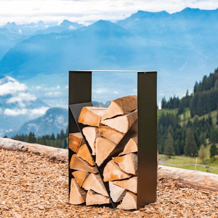 Etagère à bois de cheminée Nouvel Avantgarde