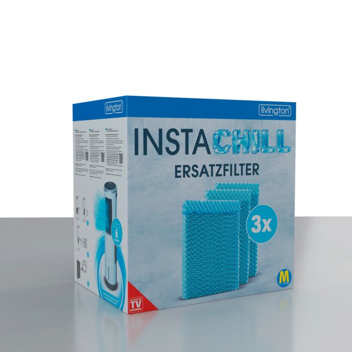 Livington InstaCHILL Ersatzfilter, 3er-Set