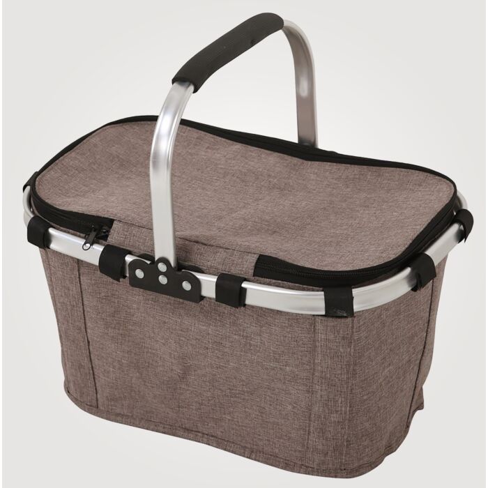 Image of Einkaufskorb Uni farbig, braun bei Lehner Versand Schweiz