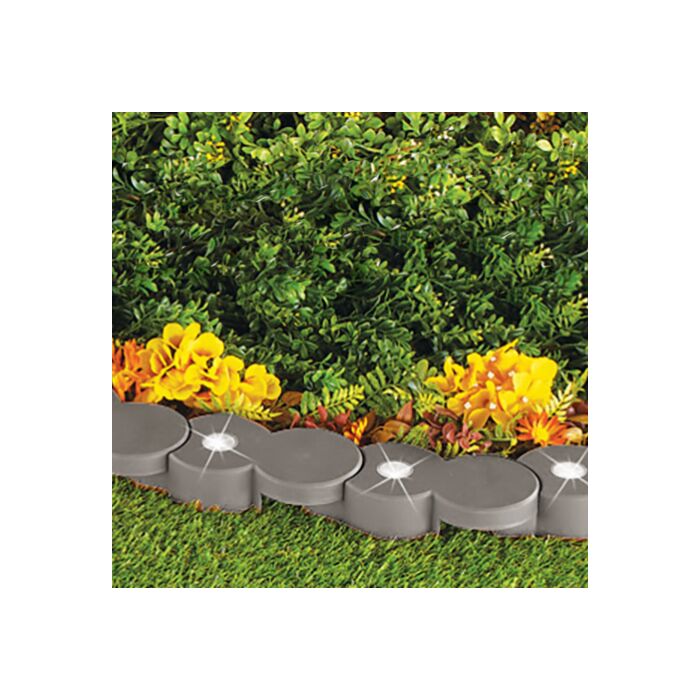 Bordure de plate-bande avec LED solaires main product photo
