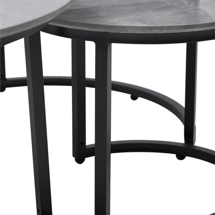 Tables gigognes Venezia, 3 pièces
