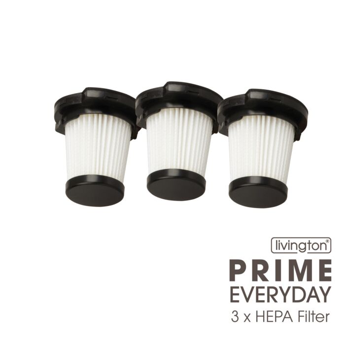 3er Set Hepa Filter zu Livington Prime Everyday main product photo