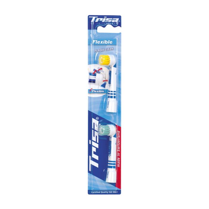 Ersatzbürsten für elektrische Zahnbürsten Trisa, 2er Set main product photo