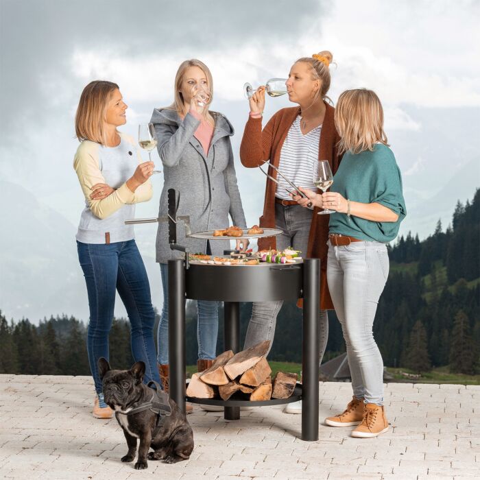 Nouvel Plancha, Grill und Feuerschale Tondo