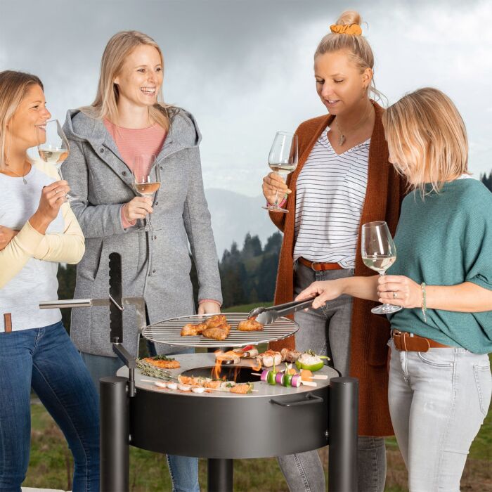 Nouvel Plancha, Grill und Feuerschale Tondo