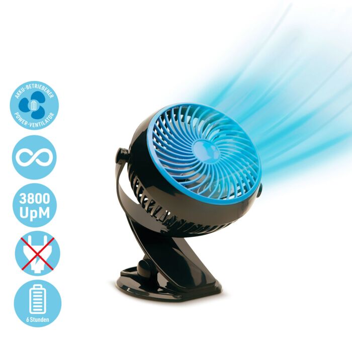 Clip-on Ventilateur solaire Plastique Clip Ventilateur Pratique for Bureau