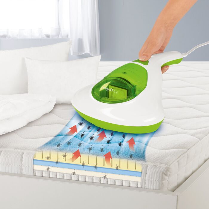 Maxxmee Milben-Handstaubsauger mit UV-C-Licht main product photo