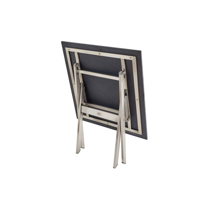 Balkon-Klapptisch Edelstahl 79 x 79 cm