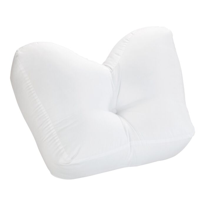 Coussin de soutien pour position latérale avec taie en coton