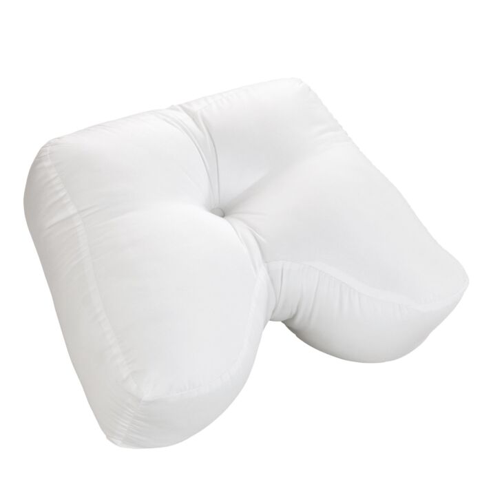 Coussin de soutien pour position latérale avec taie en coton