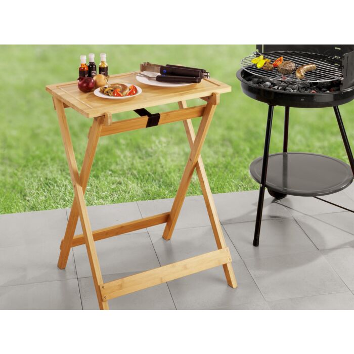 Beistelltisch aus Bambus mit Schneideplatte main product photo