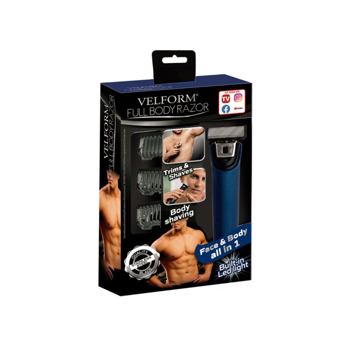 Velform Full Body Razor: rasage du corps complet avec un seul appareil