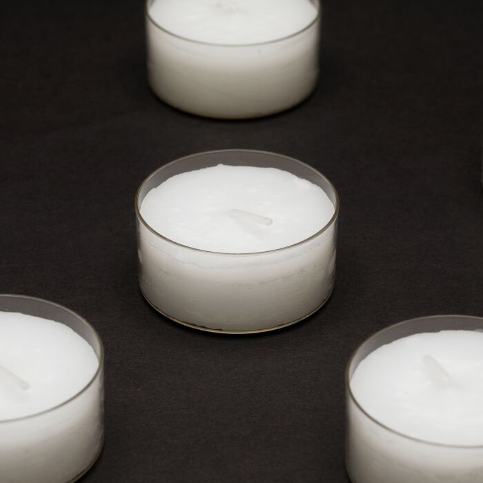 Maxi-bougies à réchaud, 56 mm, 16 pièces, blanches