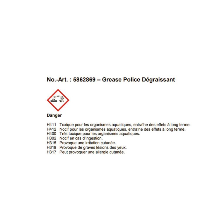 Grease Police Fettlöser